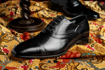 Calzoleria Toscana Cap Toe Oxfords Black