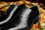 Calzoleria Toscana Cap Toe Oxfords Black