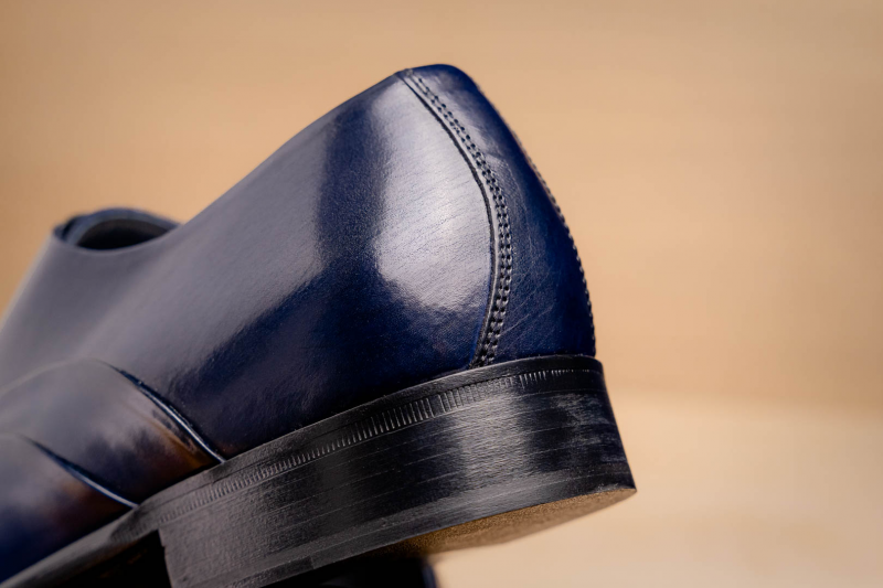 Calzoleria Toscana Z211 Cap Toe Oxfords Navy