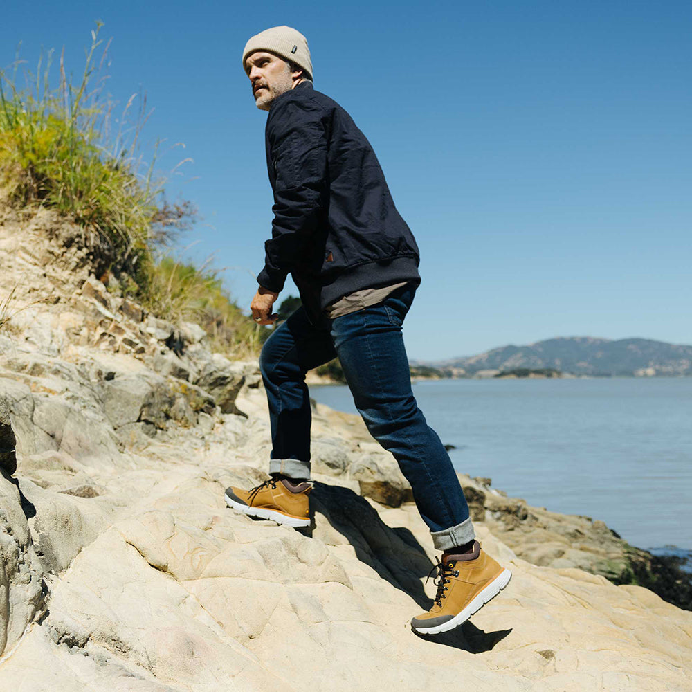 Samuel Hubbard Camino Hiker Nubuck Boots Brown