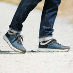 Samuel Hubbard Camino Walker Nubuck Sneakers Navy