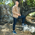 Samuel Hubbard Camino Walker Nubuck Sneakers Navy