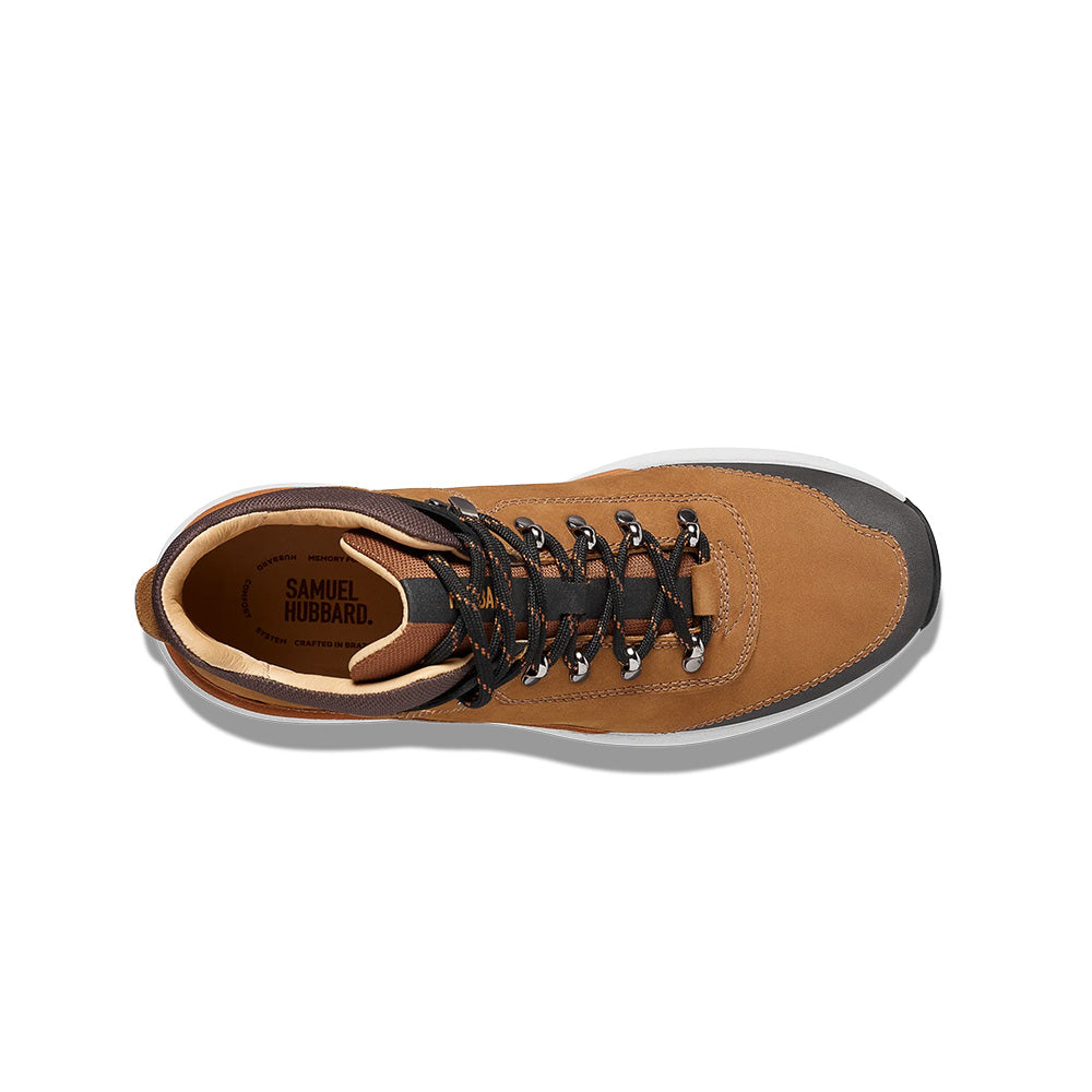 Samuel Hubbard Camino Hiker Nubuck Boots Brown