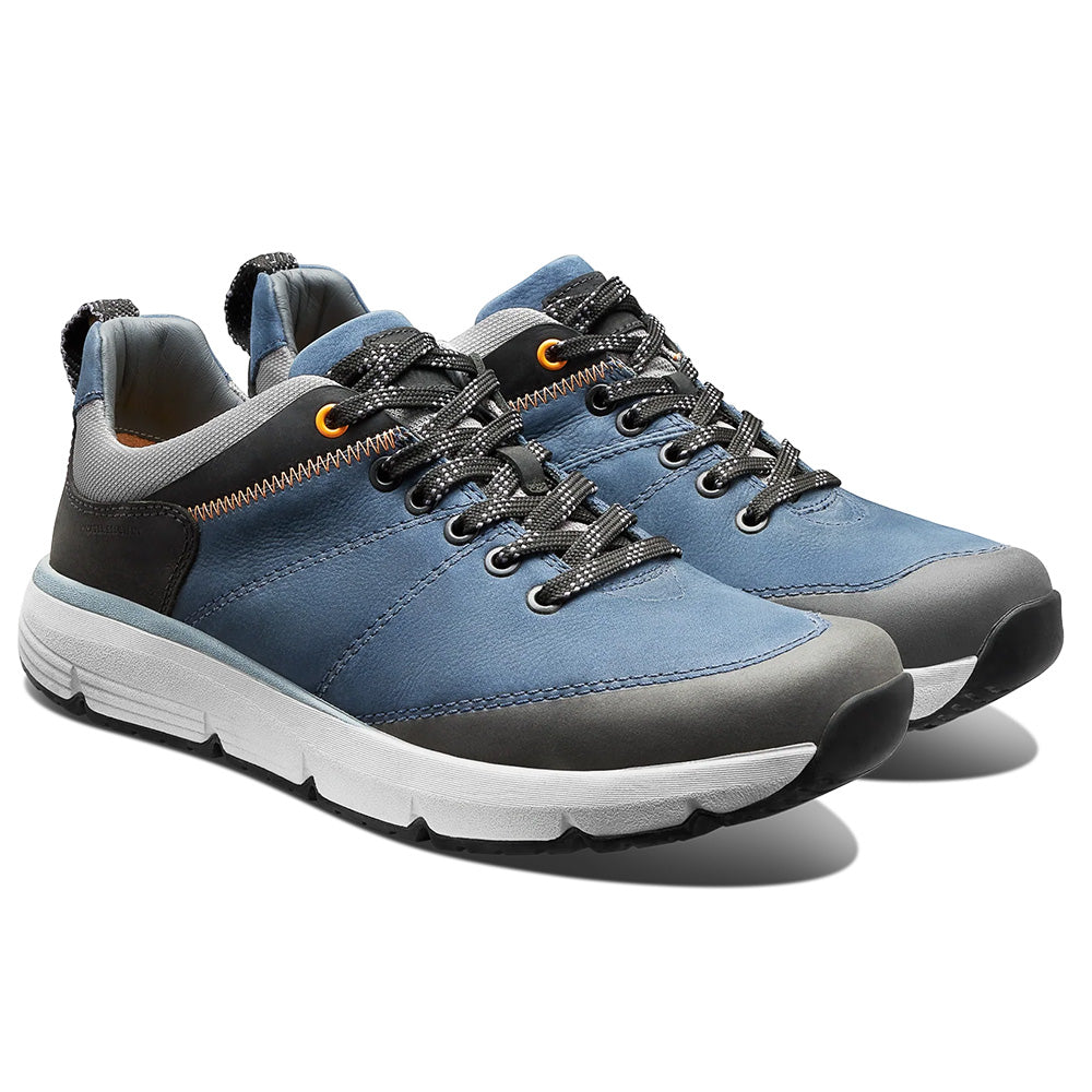 Samuel Hubbard Camino Walker Nubuck Sneakers Navy