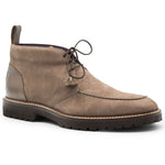 Zelli Campo High Italian Sueded Goatskin Chukka Boot Taupe (46-605-TPE)