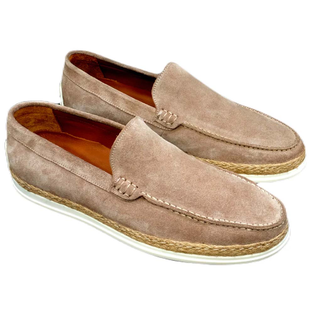Alan Payne Capri Suede Slip-On Sand