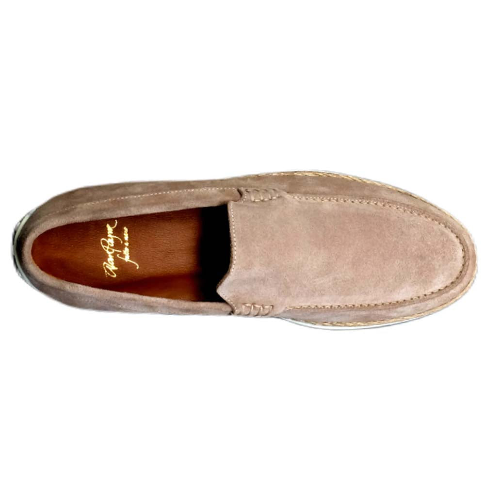 Alan Payne Capri Suede Slip-On Sand
