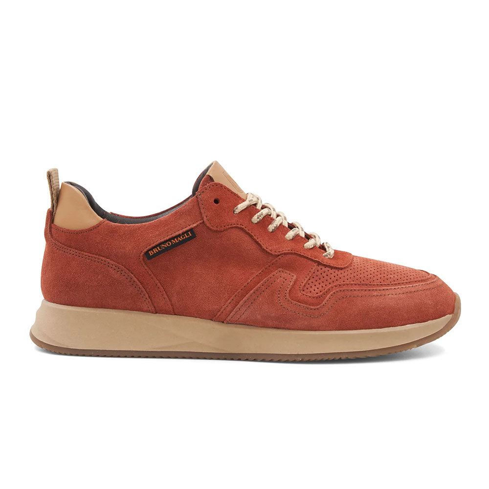 Bruno Magli "M" Collection Capri Suede Sneaker Sunset