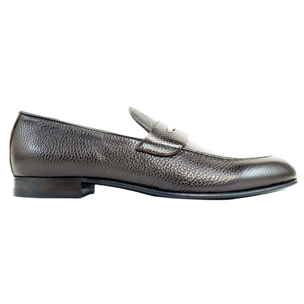 Alan Payne Carlo Leather Penny Loafer Brown
