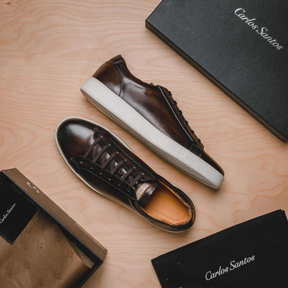 Carlos Santos Elmer 9617 Leather Sneakers Coimbra