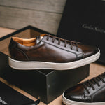 Carlos Santos Elmer 9617 Leather Sneakers Coimbra