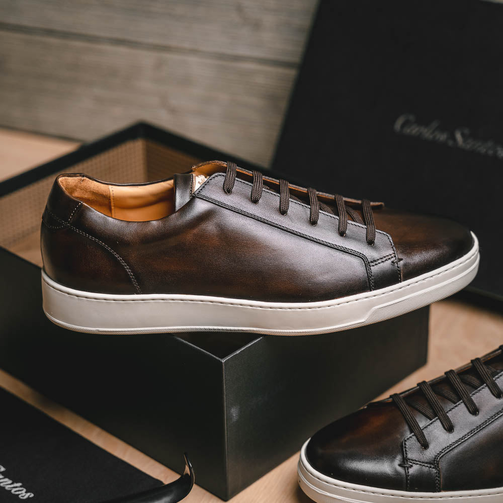 Carlos Santos Elmer 9617 Leather Sneakers Coimbra