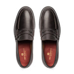 Bruno Magli Carter Casual Leather Loafer Dark Brown