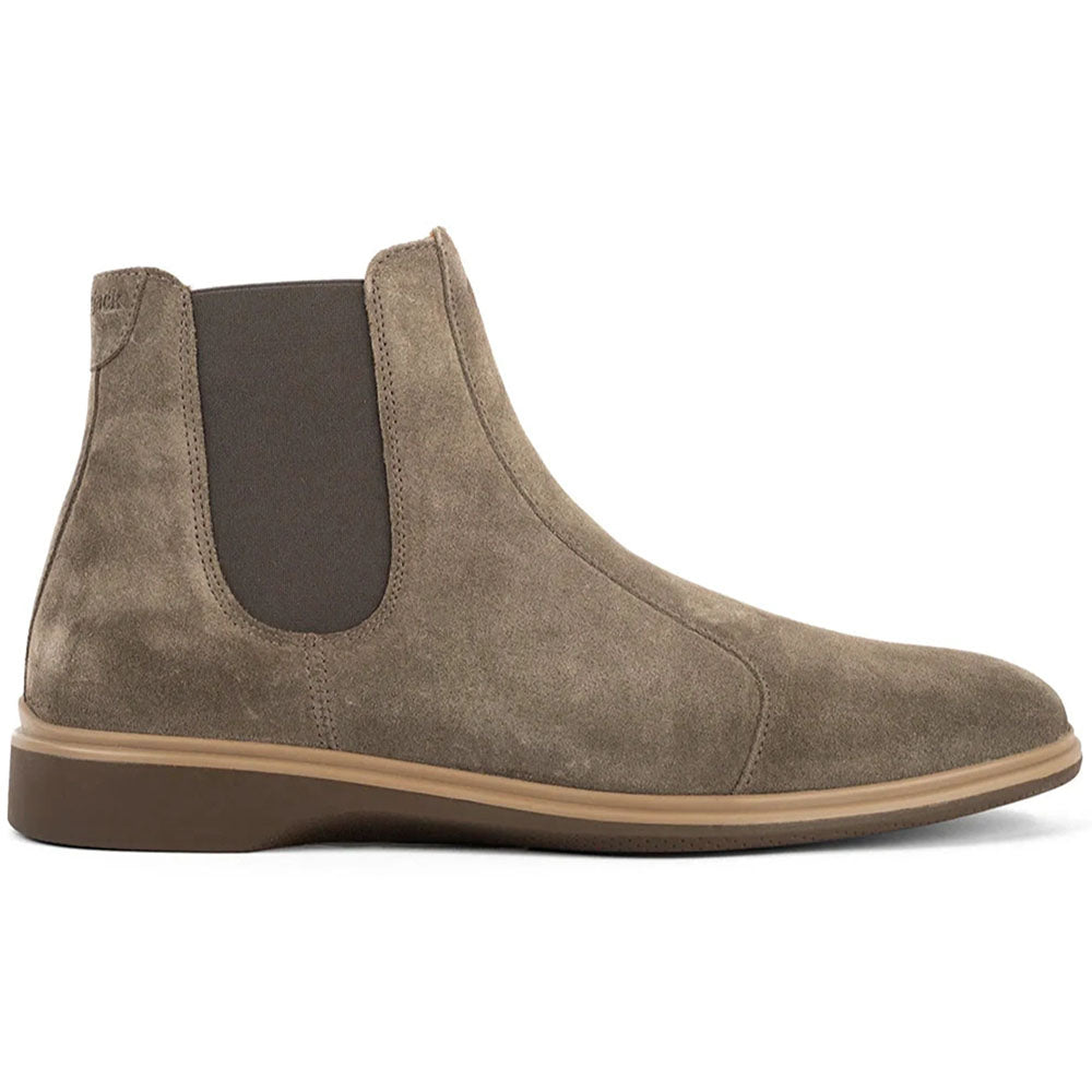 Paolo Shoes The Chelsea Suede Slip-On Boot Slate