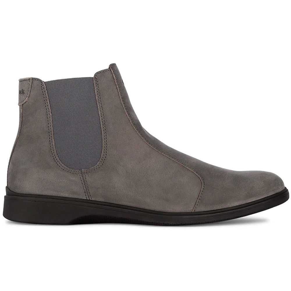 Paolo Shoes The Chelsea Nubuck Slip-On Boot Steel
