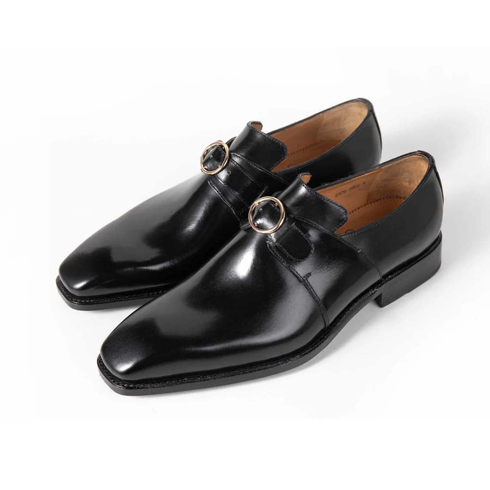 Ugo Vasare Christopher Slip-On Shoes Black