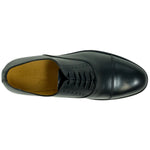 Alan Payne Clark Calfskin Cap Toe Oxford Black