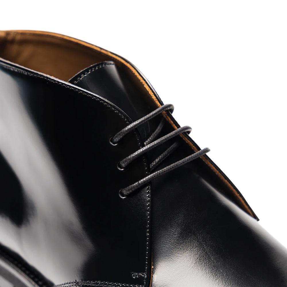 Bruno Magli Claudio Leather Chukka Boots Black | MensDesignerShoe.com