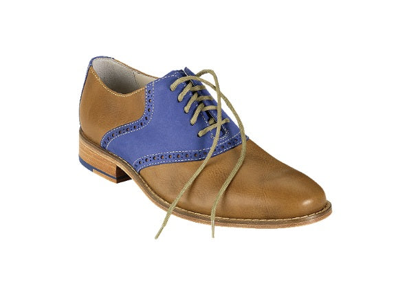 Cole Haan  Air Colton Classic Saddle Lace up