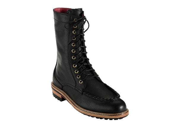 Cole Haan Moose Moc Handsewn Leather Boots