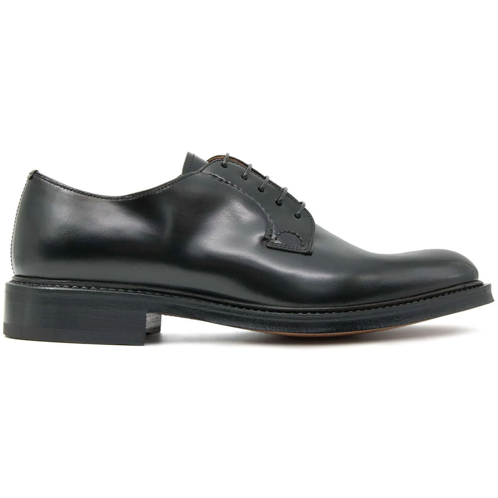 Il Gergo Counselor Shiny Leather Derby Black