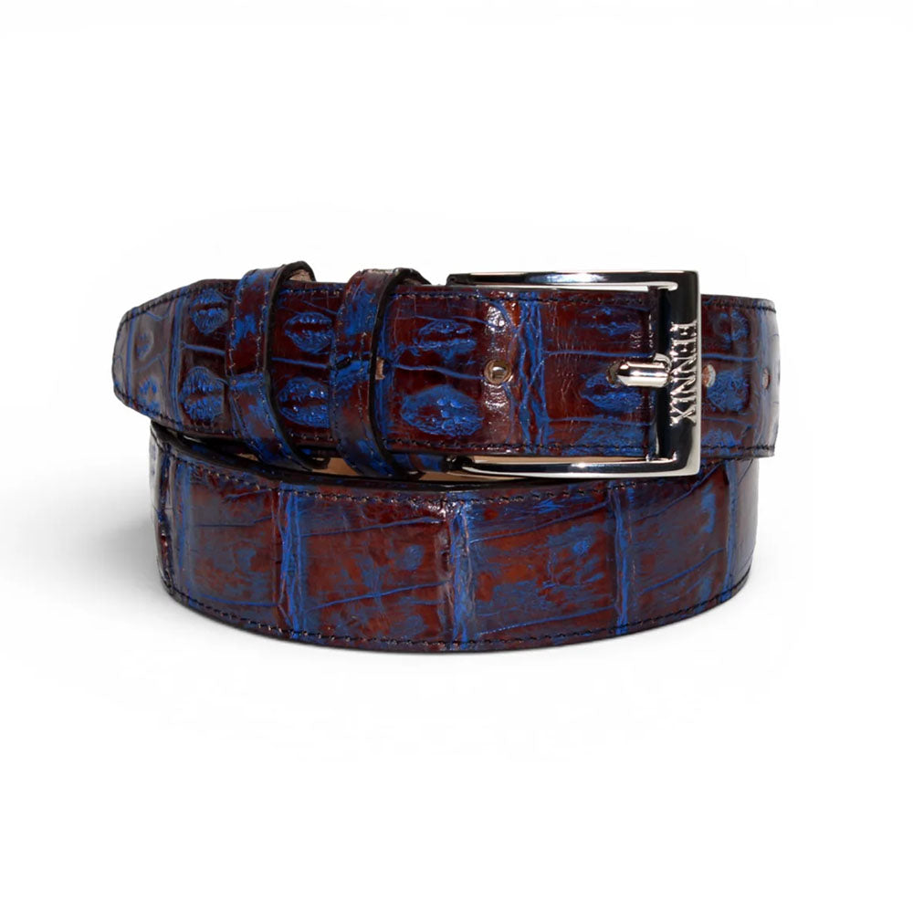 Fennix 310 Crocodile Belt Marrone / Navy