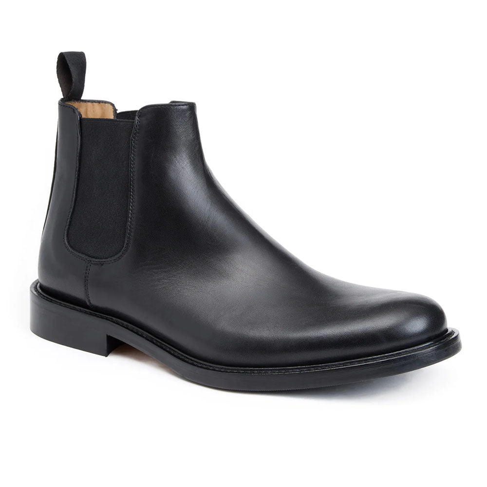 Bruno Magli Dado Leather Chelsea Boot Black