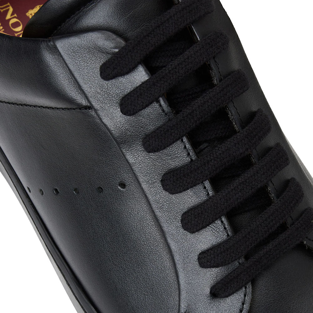 Bruno Magli Damiano Italian Leather Sneaker Black