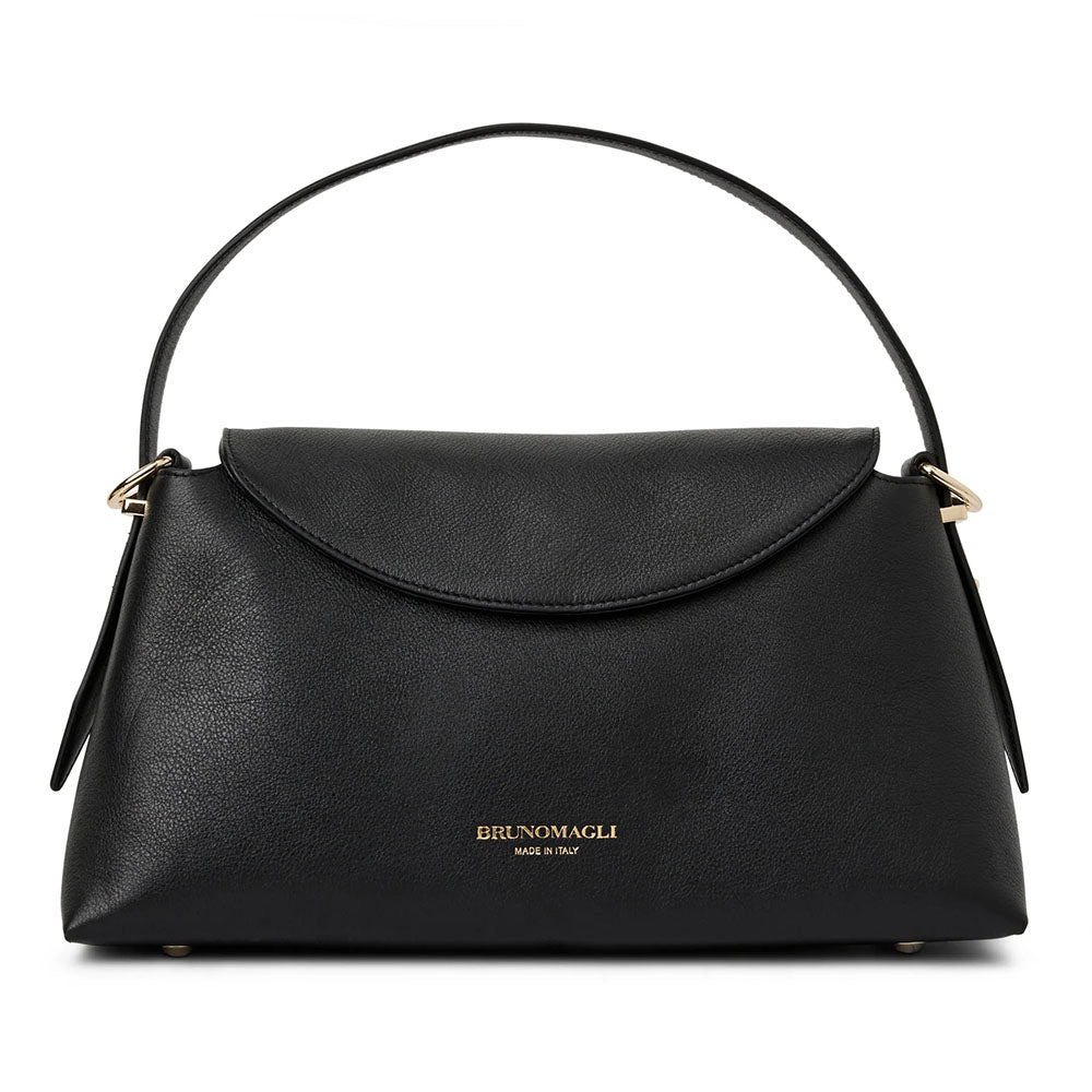 Bruno Magli Women's Daniela Leather Shoulder Bag Black