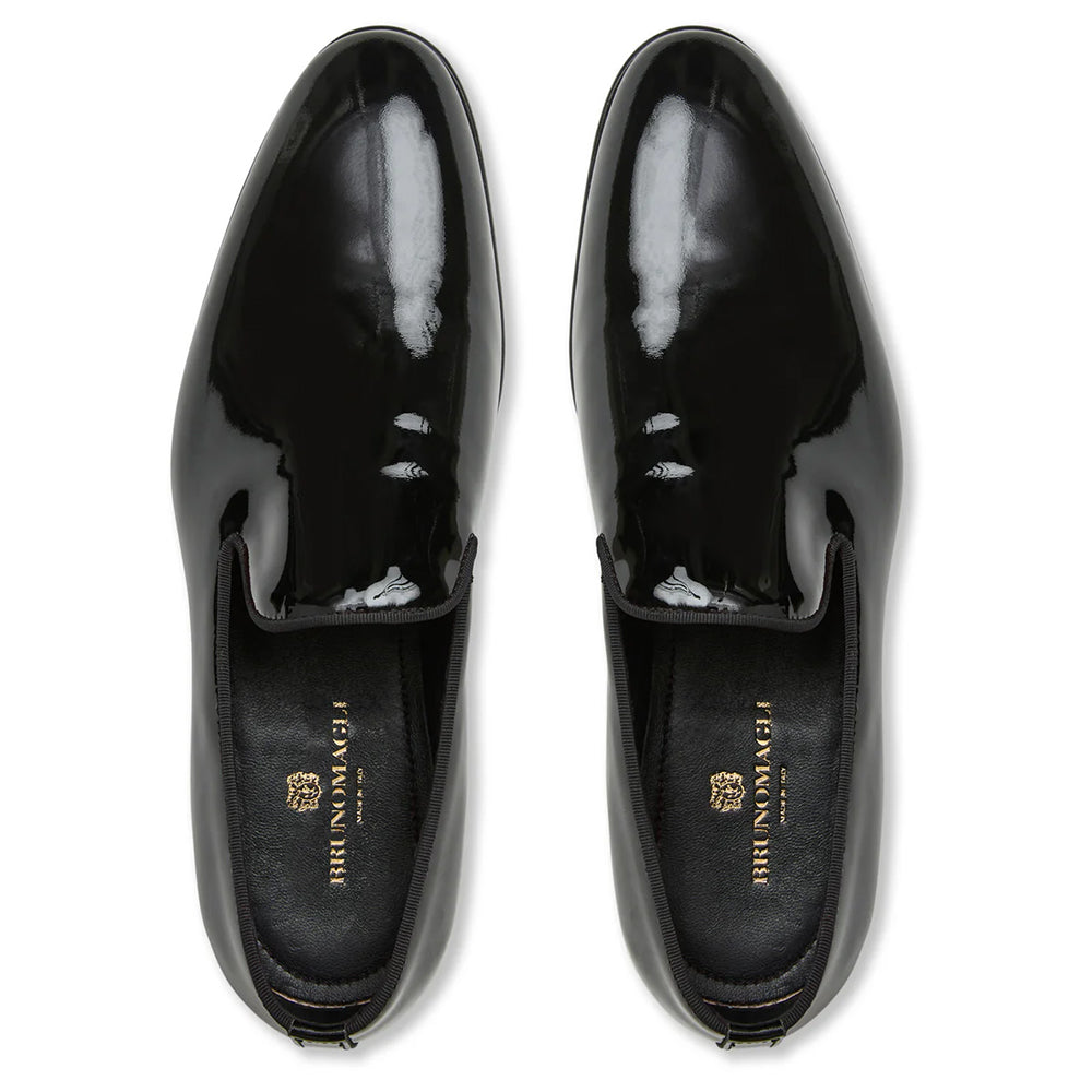 Bruno Magli Danilo A-Line Smoking Slipper Black