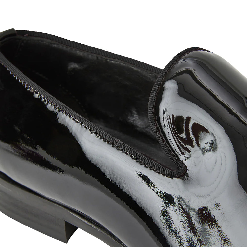 Bruno Magli Danilo A-Line Smoking Slipper Black