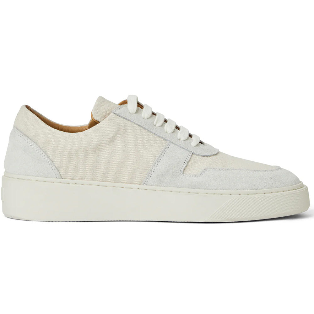 Bruno Magli Darias Canvas Sneaker Off White