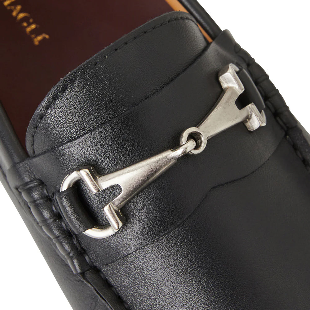 Bruno Magli Darius Leather Driving Moccasin Black