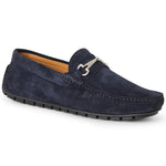 Bruno Magli Darius Suede Driving Moccasin Navy