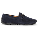 Bruno Magli Darius Suede Driving Moccasin Navy