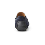Bruno Magli Darius Suede Driving Moccasin Navy