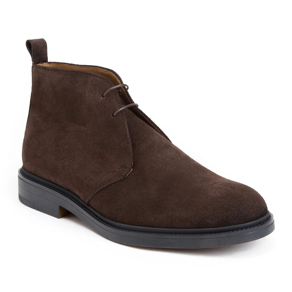 Bruno Magli Desmo Suede Chukka Boot Dark Brown