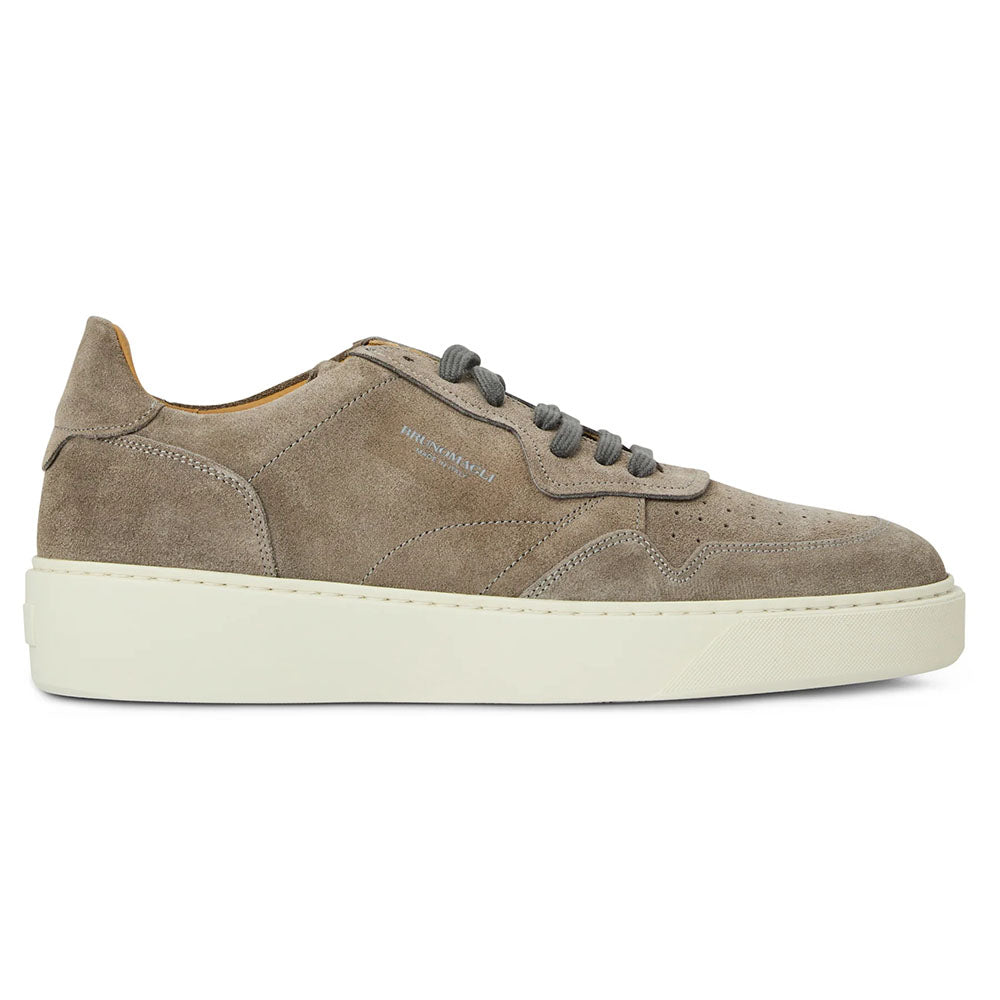 Bruno Magli Dezi Suede Cup Sole Sneaker Grey