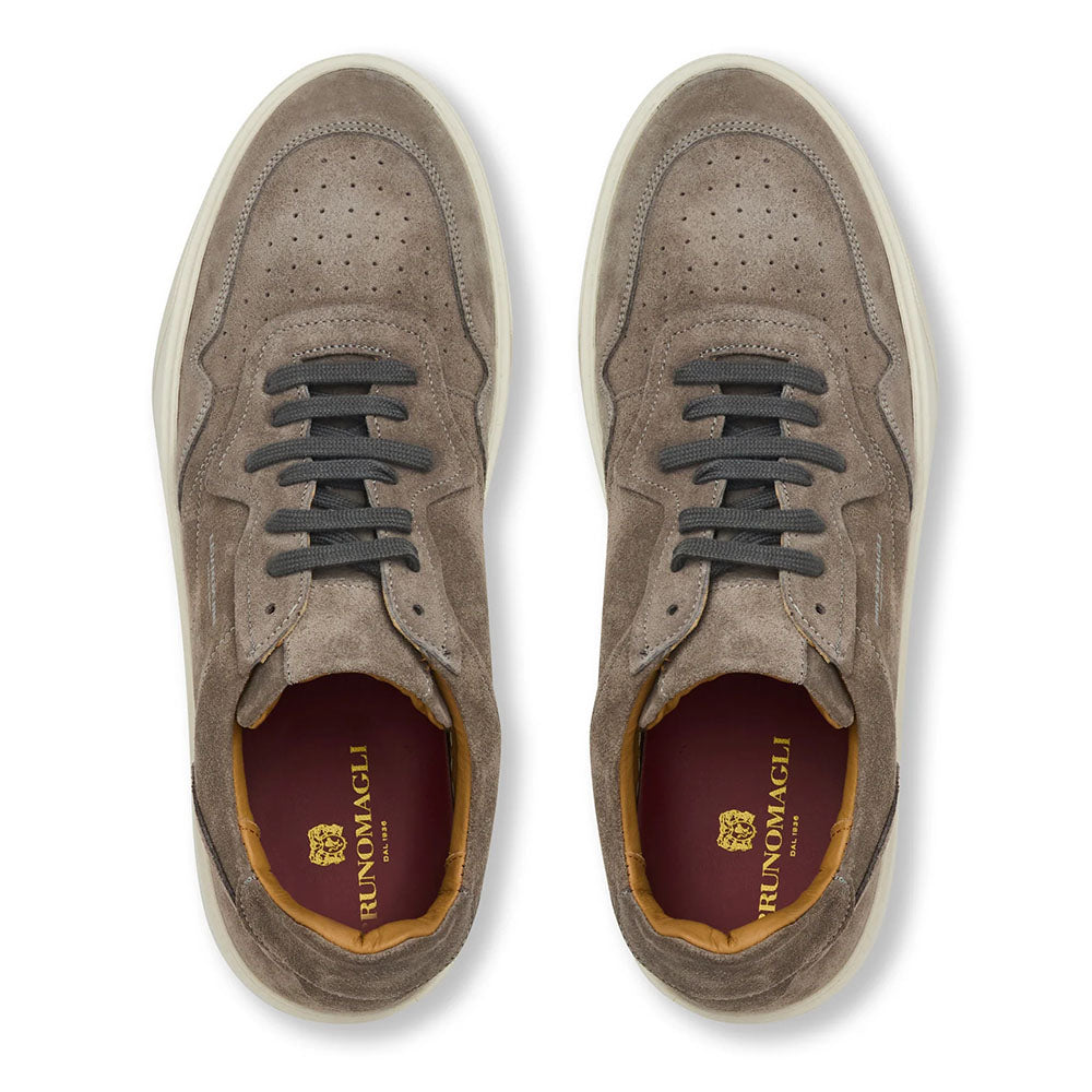 Bruno Magli Dezi Suede Cup Sole Sneaker Grey