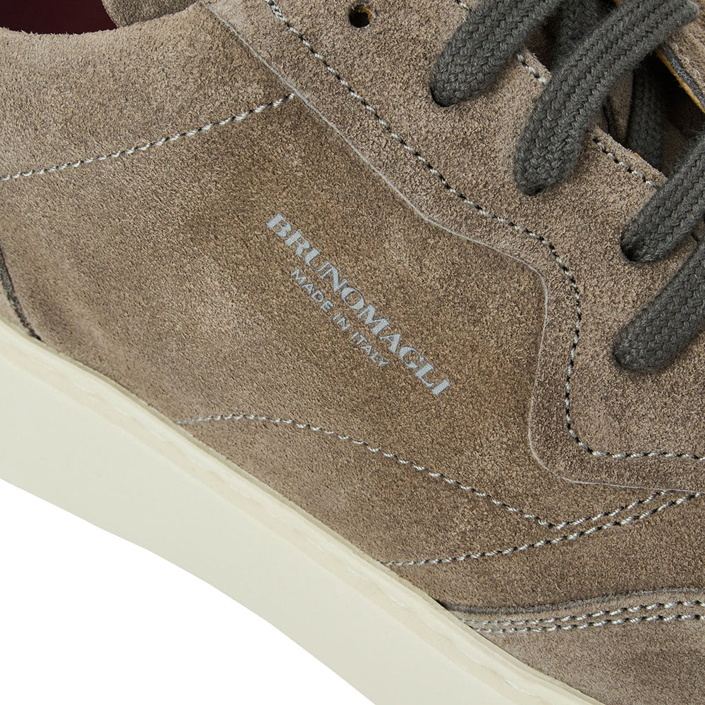 Bruno Magli Dezi Suede Cup Sole Sneaker Grey