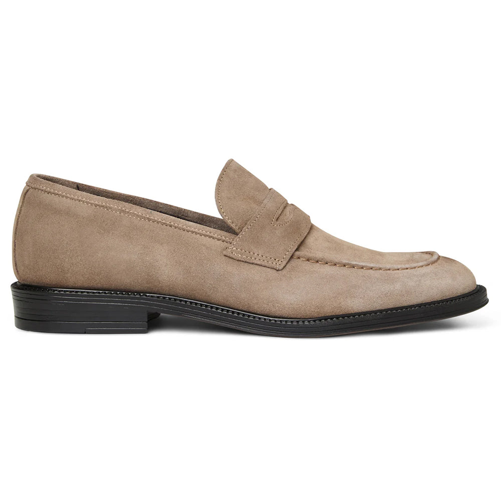 Bruno Magli Dorzano Suede Loafer Taupe