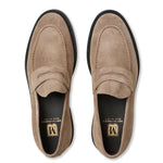 Bruno Magli Dorzano Suede Loafer Taupe