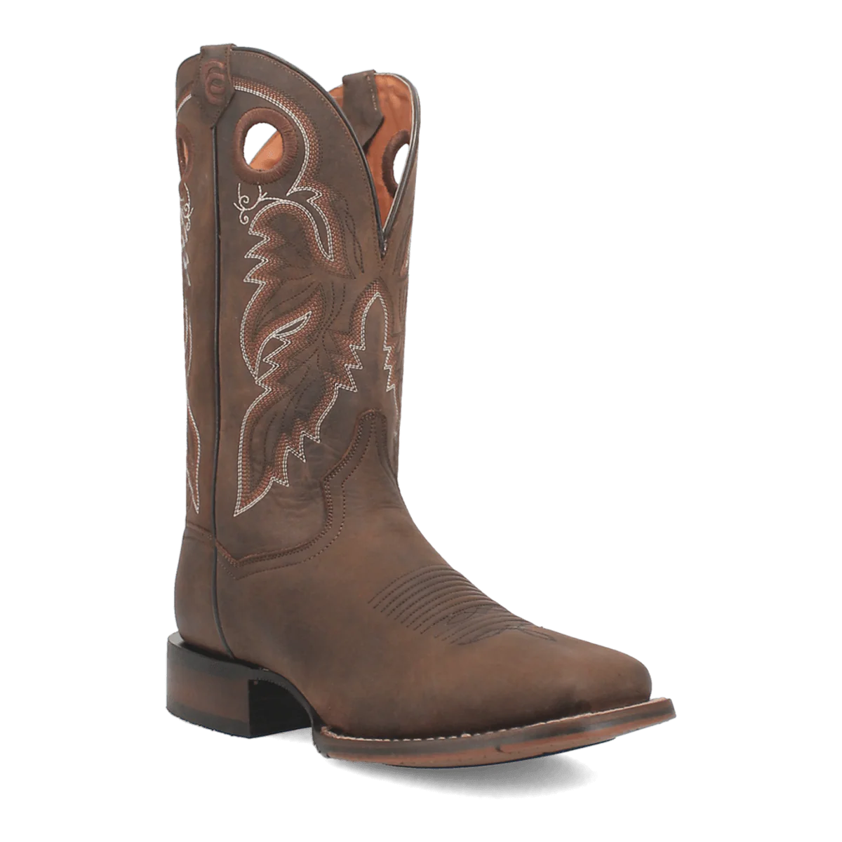 Dan Post Abram Leather Square Toe Cowboy Boot Tan (DP4562)