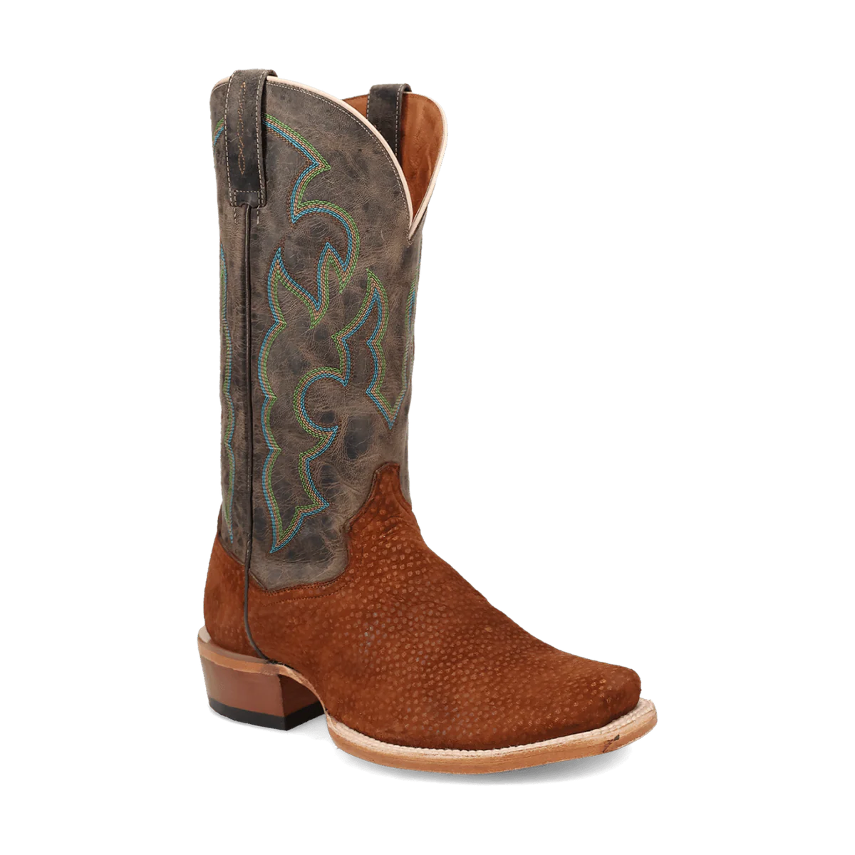 Dan Post Cappy Carpincho Cutter Toe Cowboy Boot Tan (DP5023)