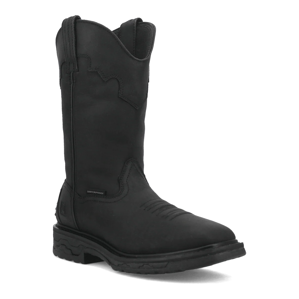 Dan Post Blayde Waterproof Leather Steel Toe Cowboy Boot Black (DP66450)