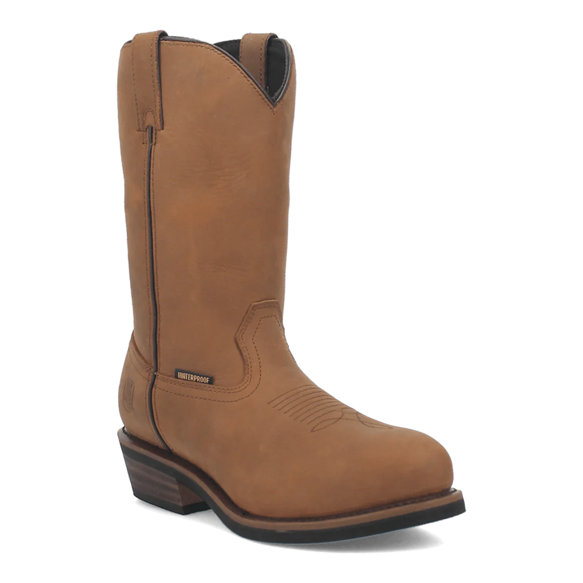 Dan Post Albuquerque Waterproof Leather Cowboy Boot Mid Brown (DP69681)