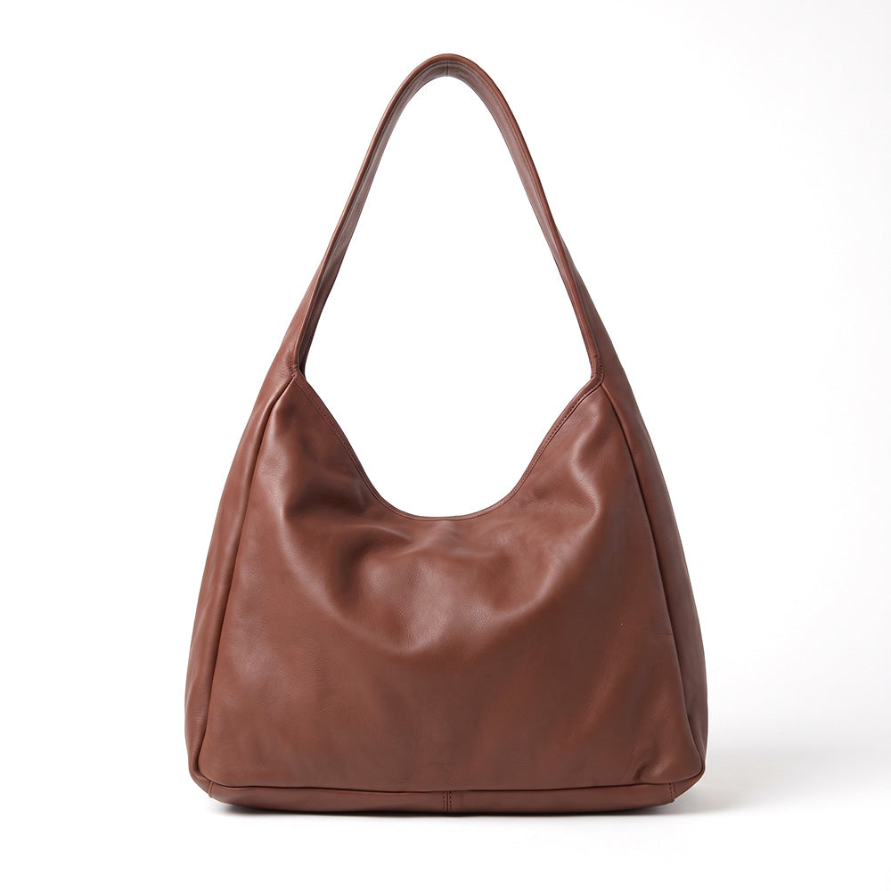 Robert Zur Women's Jo Unwoven True Glove Zipper Purse Luggage