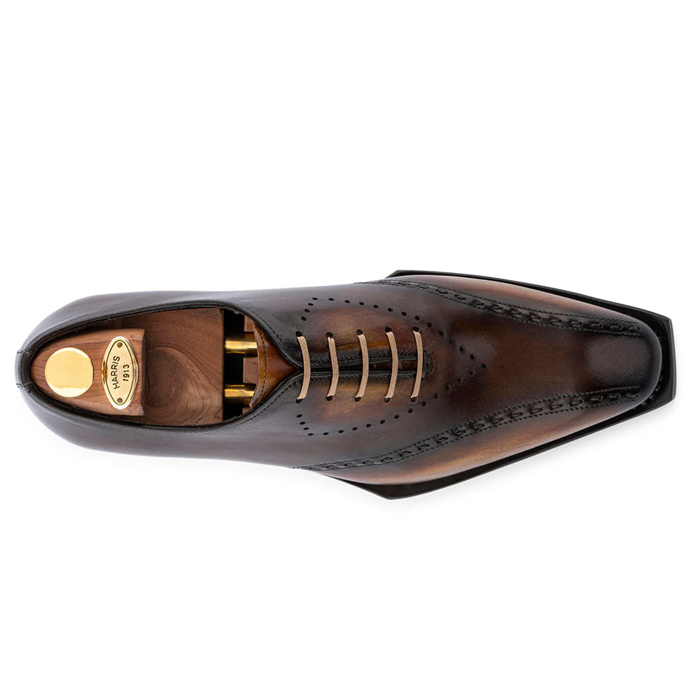 Harris Firenze 1913 Hand-Shaded Leather Oxford Brown