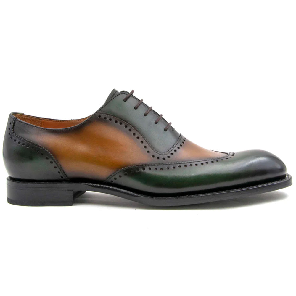 Ugo Vasare Charlton Brogues Caramel / Green