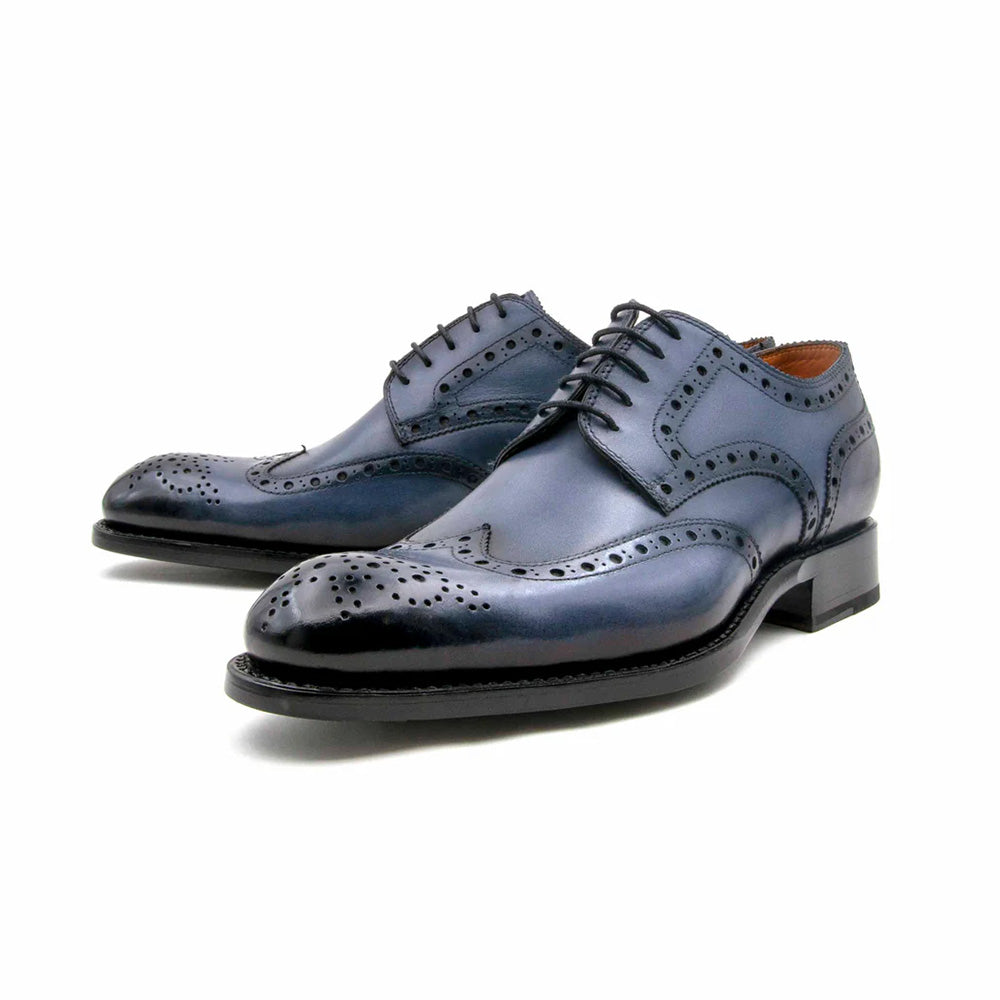 Ugo Vasare H & H Wingtip Brogues Grey